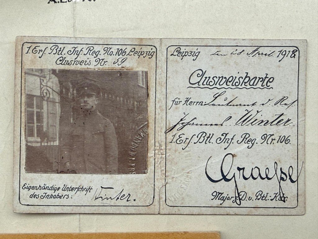 Original WW1-WWII German army/Stahlhelmbund/Wehrmacht grouping Johannes Winter — image 5