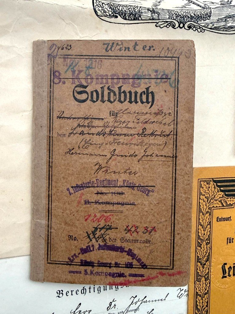 Original WW1-WWII German army/Stahlhelmbund/Wehrmacht grouping Johannes Winter — image 6