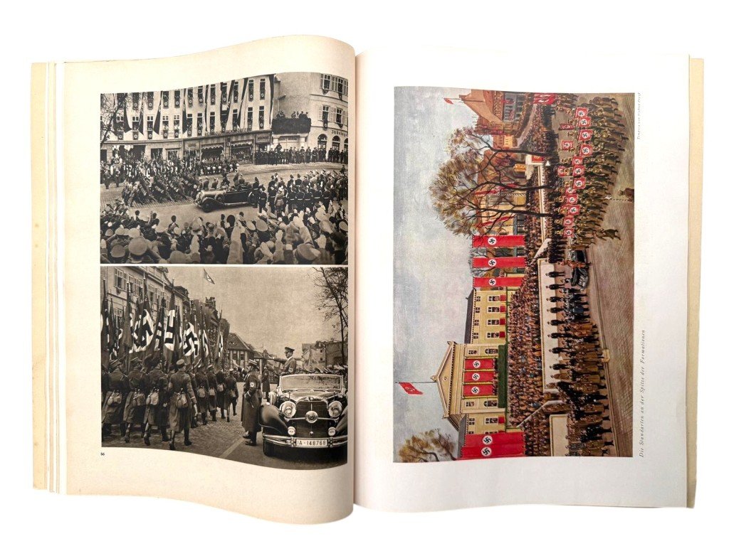 Original WWII German NSDAP book 'Der Führer in Weimar 1925–1938' — image 18