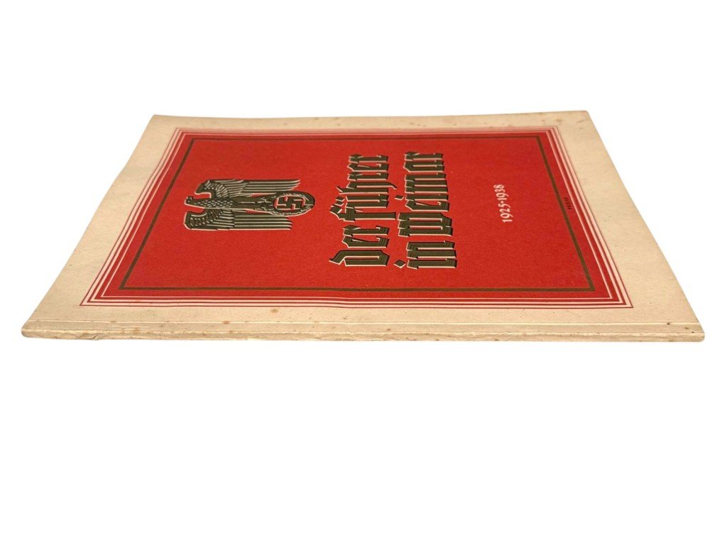Original WWII German NSDAP book 'Der Führer in Weimar 1925–1938' — image 3
