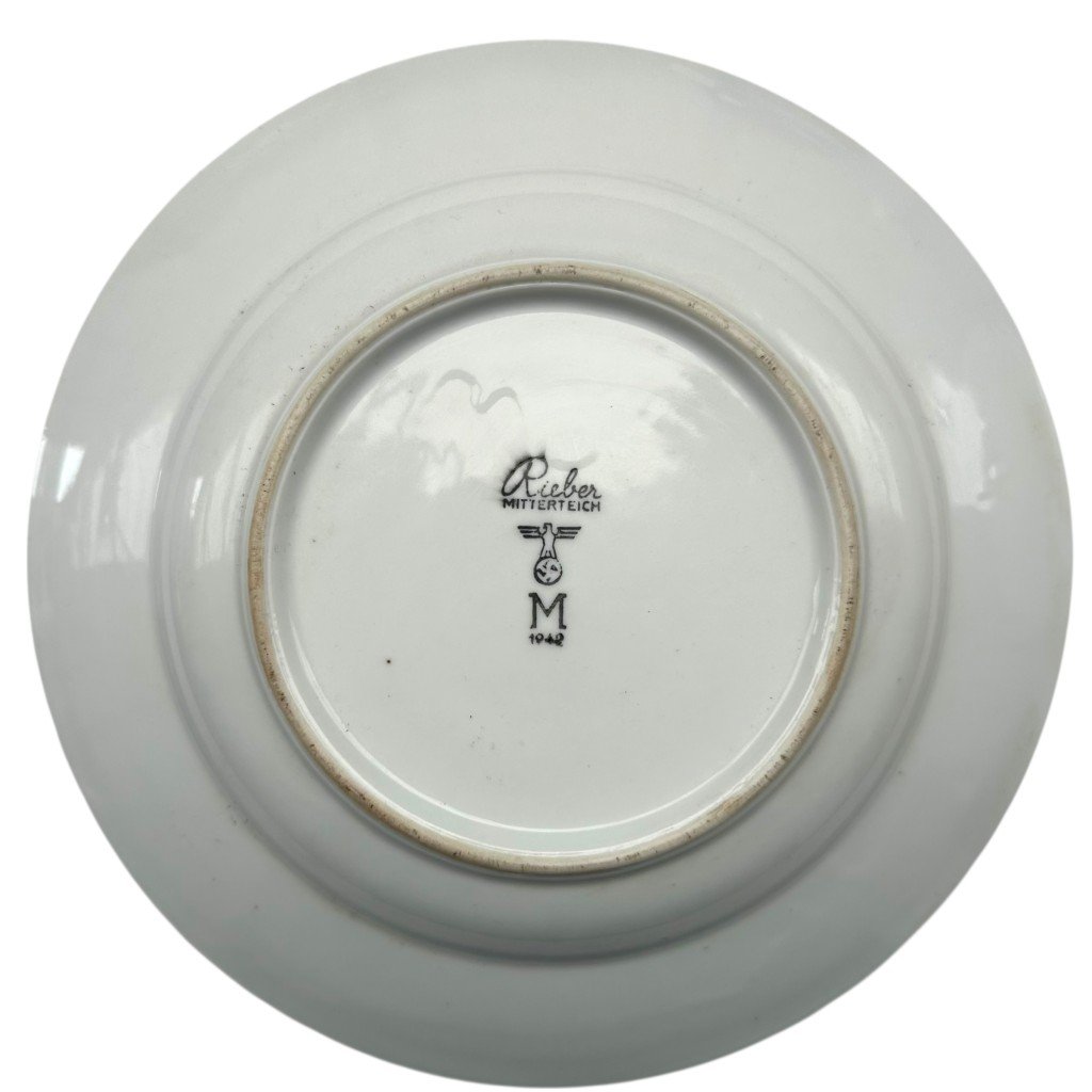Original WWII German Kriegsmarine porcelain plate — image 3