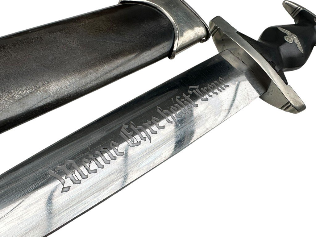 Original WWII German M33 early SS dagger — image 9