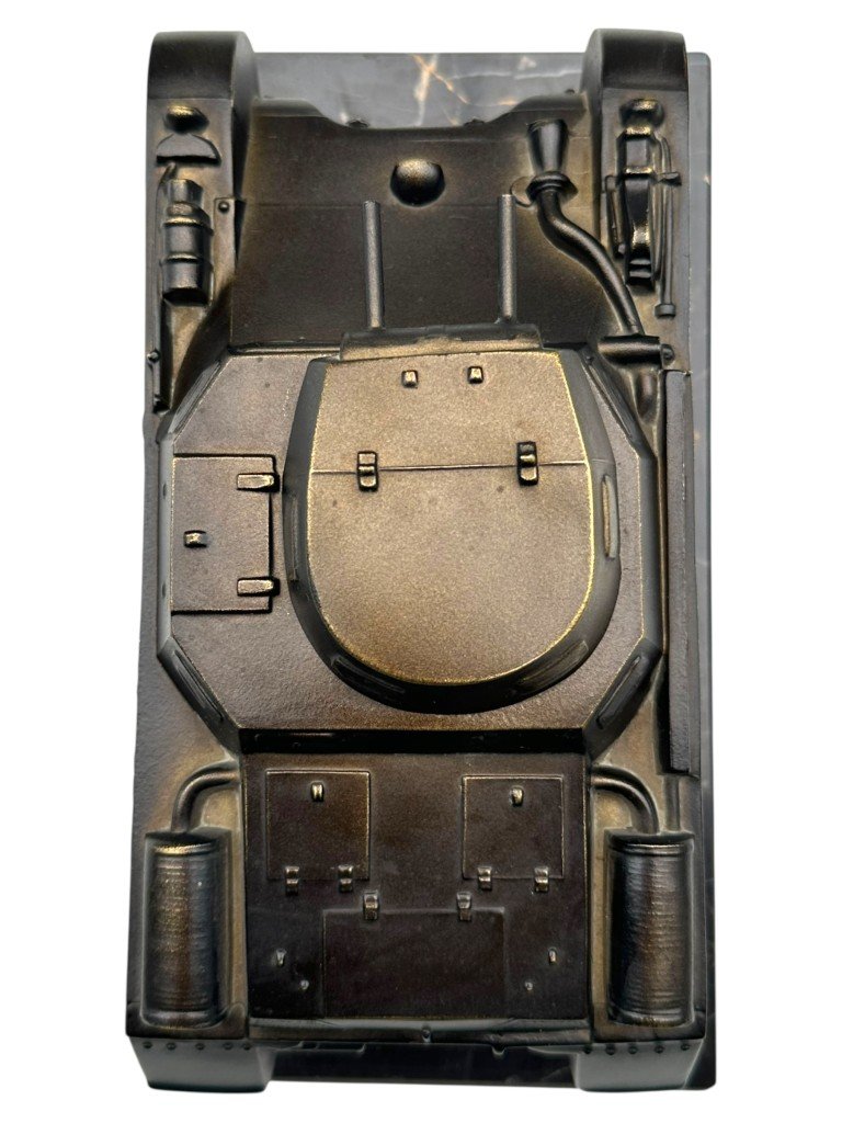 Original WWII German Panzerkampfwagen I in bronze on marble — image 9