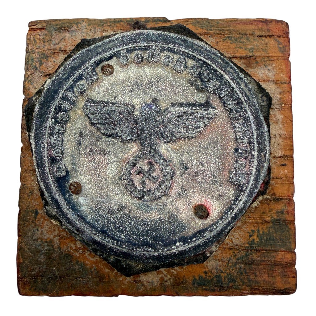 Original WWII German army stamp — image 3