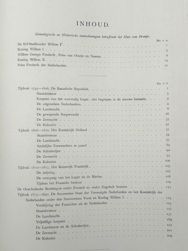 Original 1900 Dutch military books 'De Uniformen van de Nederlandsche Zee- en Landmacht hier te lande en in de koloniën' — image 15