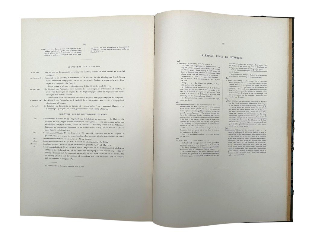 Original 1900 Dutch military books 'De Uniformen van de Nederlandsche Zee- en Landmacht hier te lande en in de koloniën' — image 16