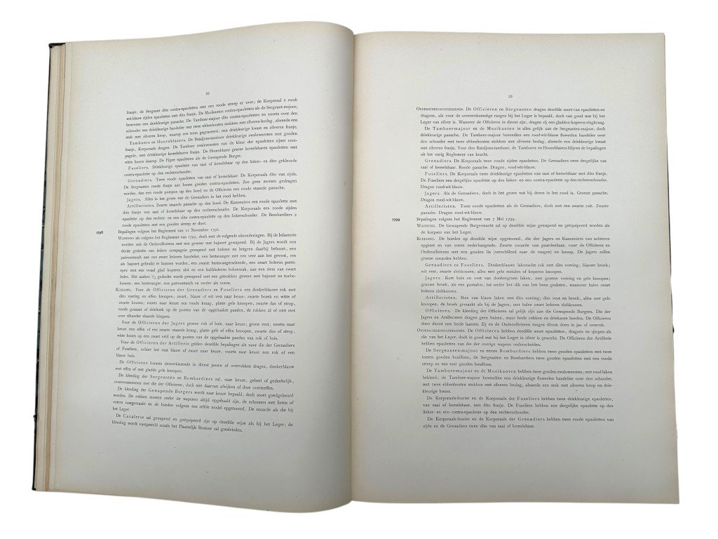 Original 1900 Dutch military books 'De Uniformen van de Nederlandsche Zee- en Landmacht hier te lande en in de koloniën' — image 20