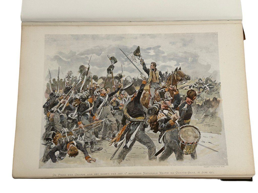 Original 1900 Dutch military books 'De Uniformen van de Nederlandsche Zee- en Landmacht hier te lande en in de koloniën' — image 6