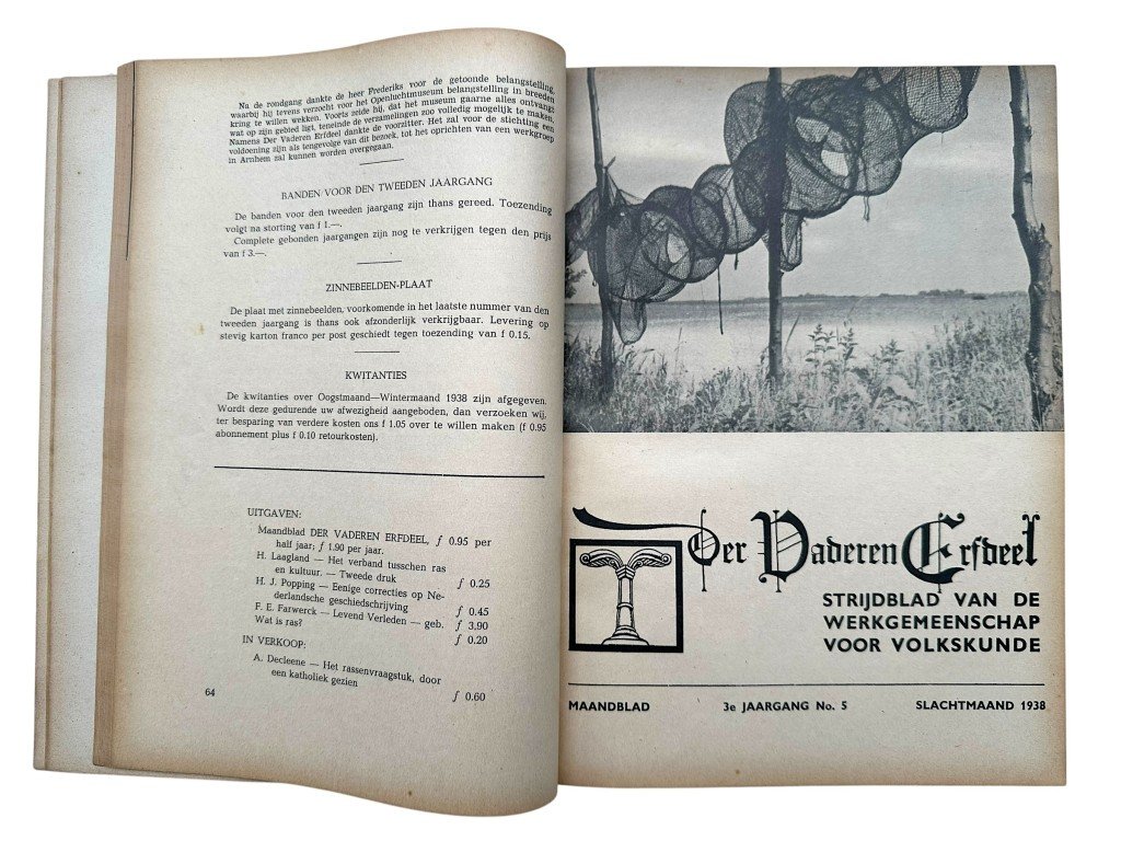 Original 1938/39 Dutch NSB 'Der Vaderen Erfdeel' — image 5