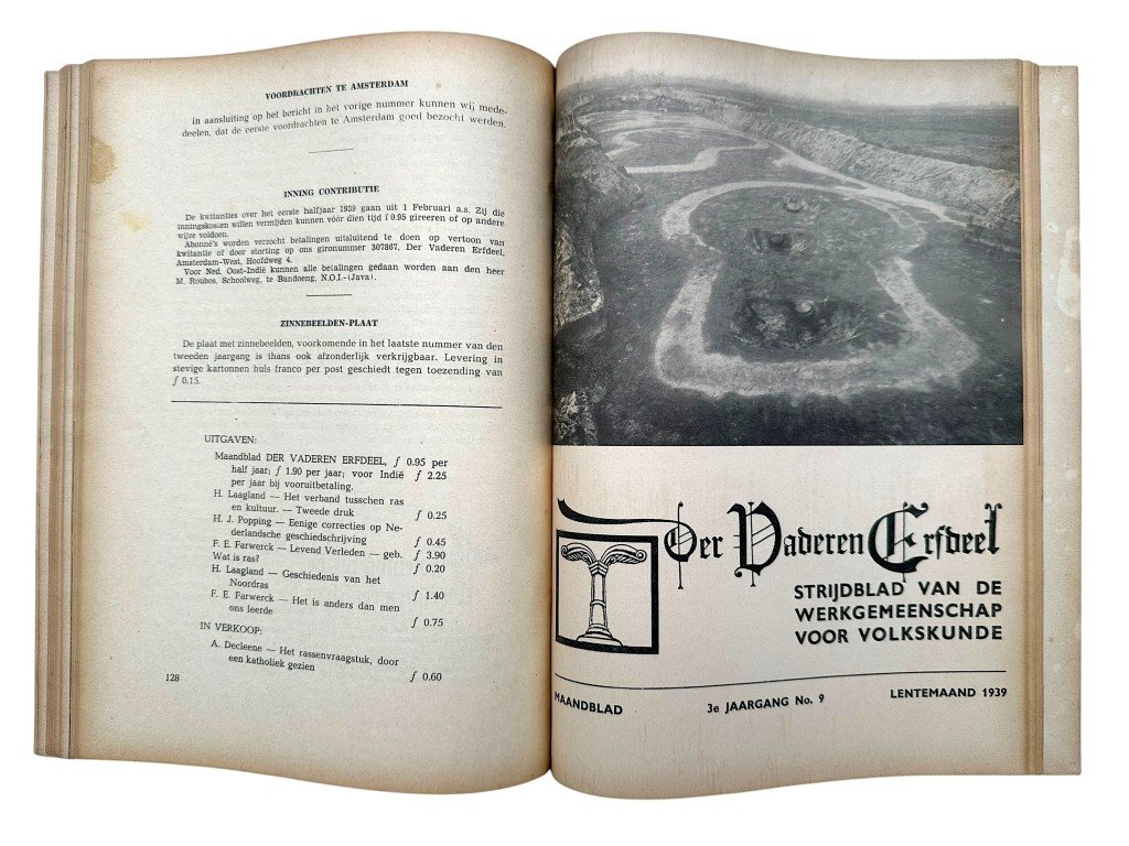 Original 1938/39 Dutch NSB 'Der Vaderen Erfdeel' — image 6