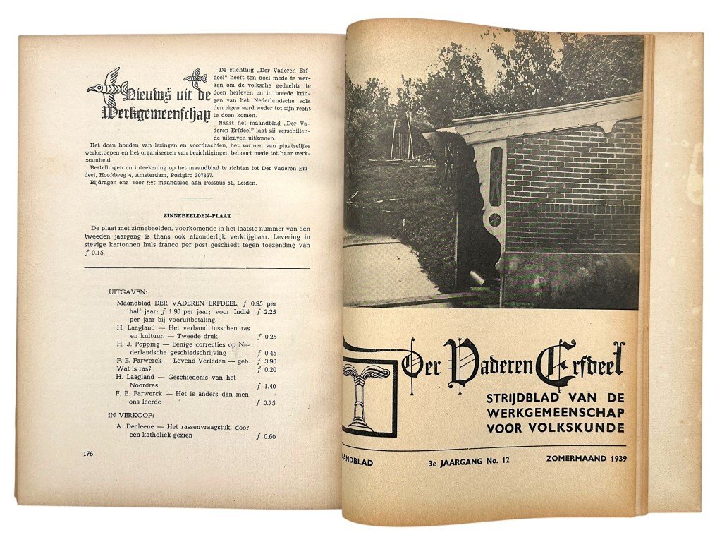 Original 1938/39 Dutch NSB 'Der Vaderen Erfdeel' — image 7