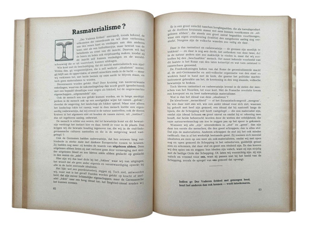 Original 1938/39 Dutch NSB 'Der Vaderen Erfdeel' — image 8