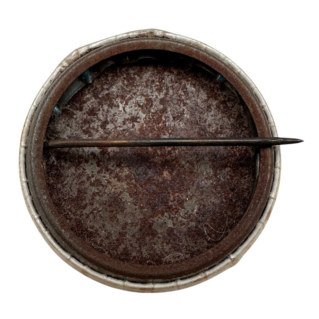 Original WWII US Jewish anti-Hitler button — image 2