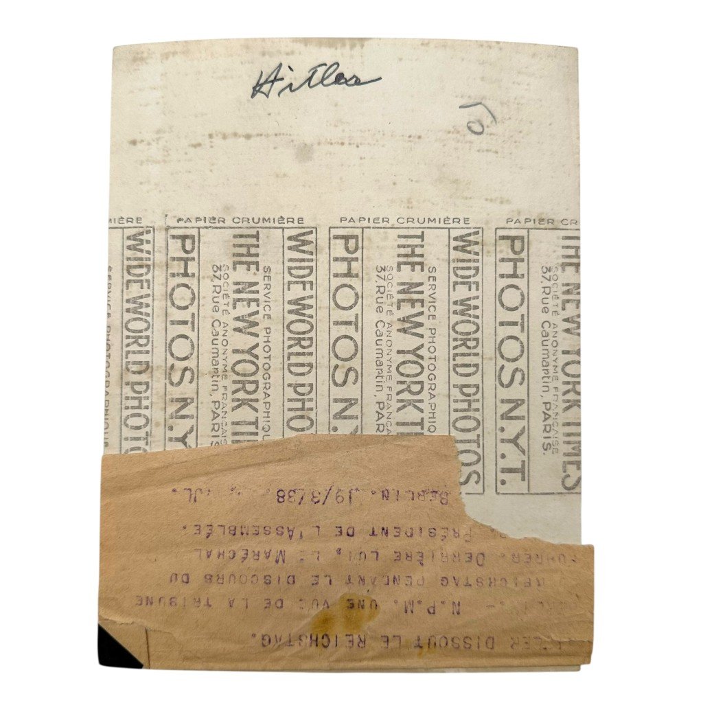 Original 1938 German photo Adolf Hitler in the Reichstag — image 4