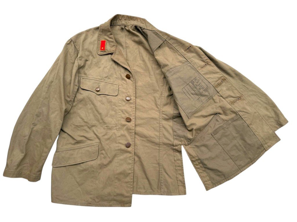Original WWII Japanese army type 3 summer uniform jacket — image 4