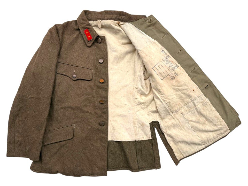 Original WWII Japanese army type 98 winter uniform jacket — image 5