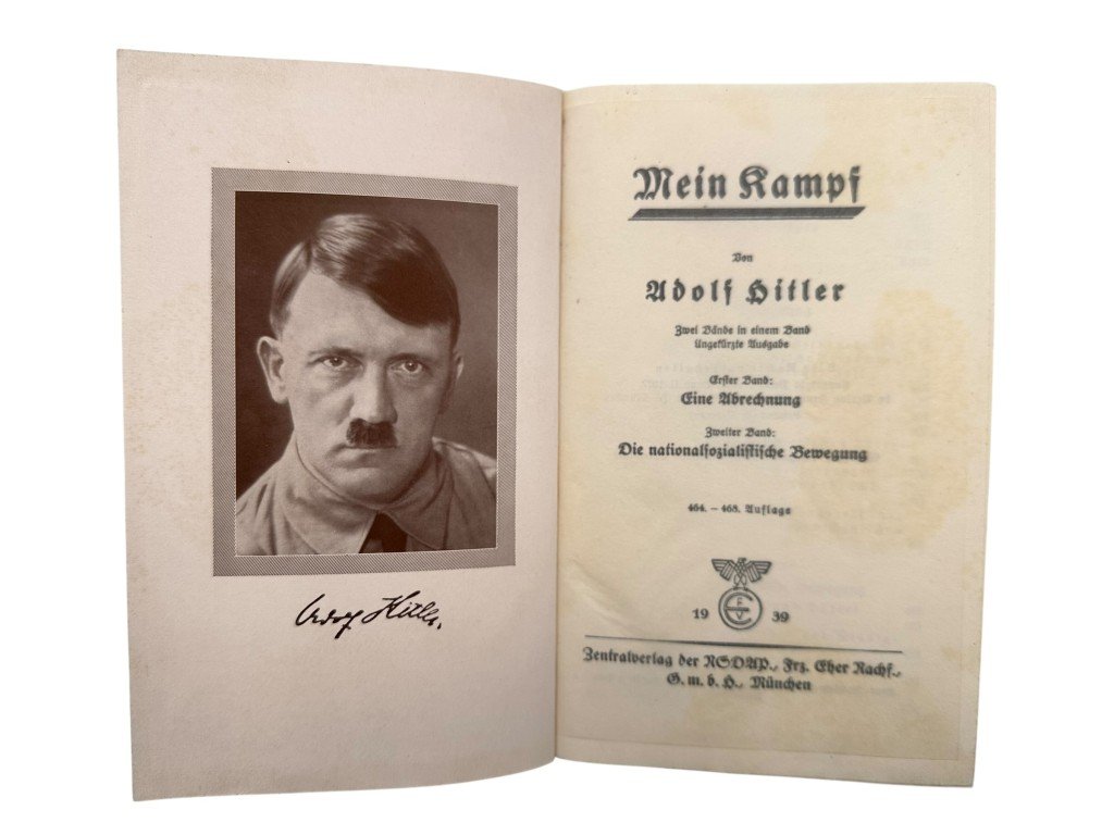 Original WWII German MK book from the NSNAP in Den Haag — image 9