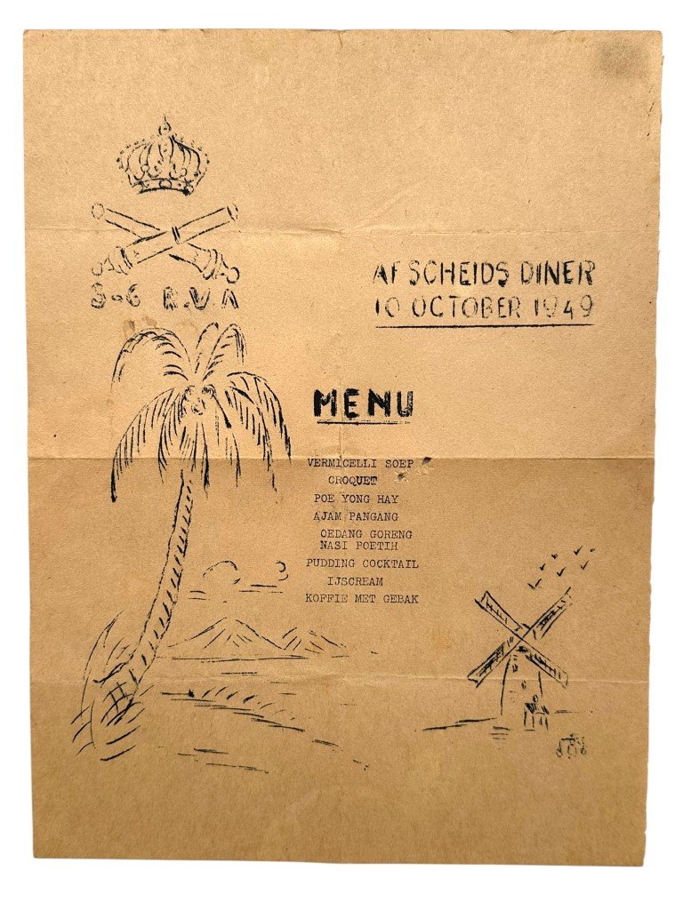 Original 1949 Dutch-Indies set R.V.A. 6 folder with documents — image 6