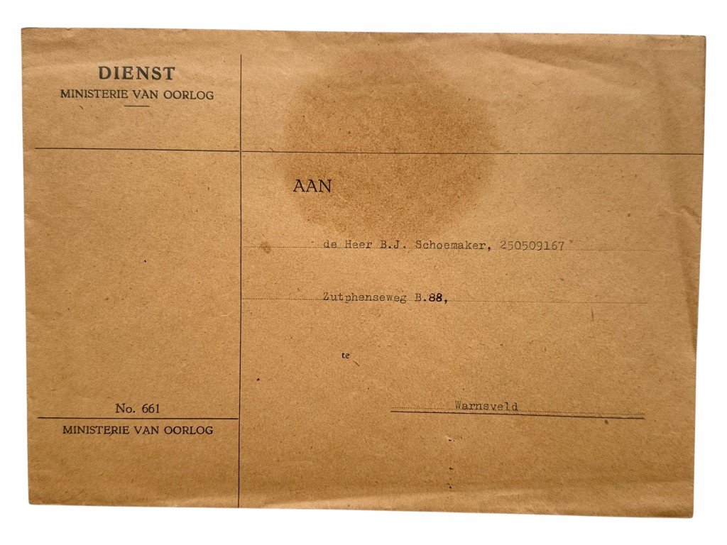 Original 1949 Dutch-Indies set R.V.A. 6 folder with documents — image 8