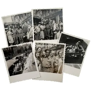 Original WWII Dutch 'Prinses Irene Brigade' liberation photo set