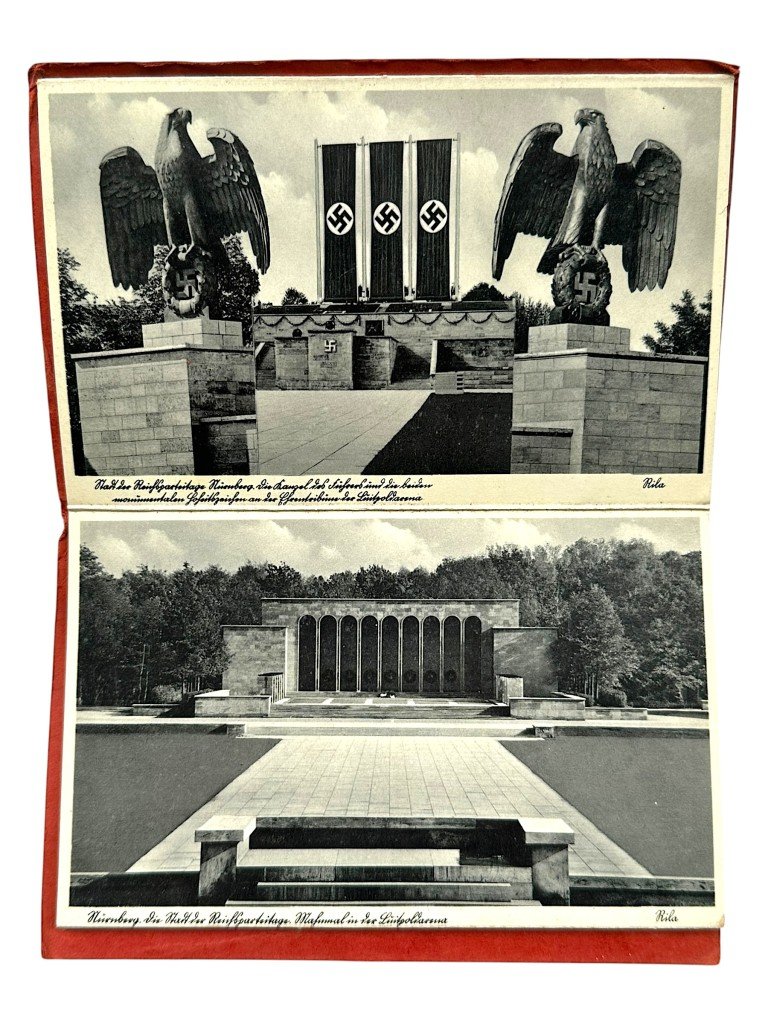 Original WWII German propaganda Reichsparteitagsgelände Nürnberg booklet — image 2
