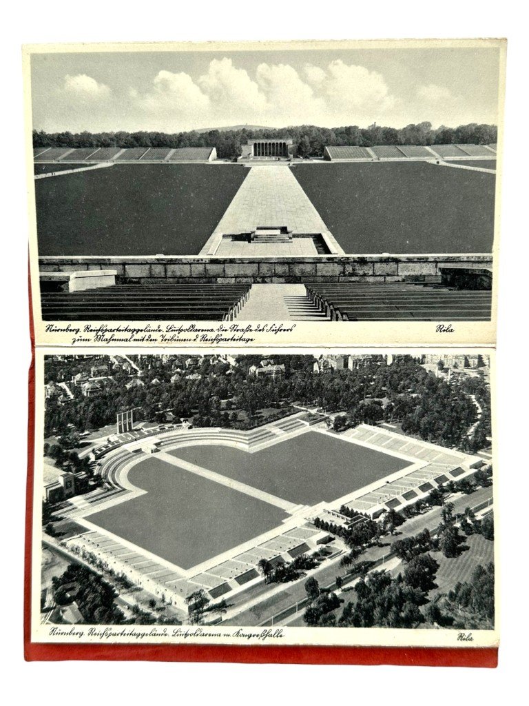 Original WWII German propaganda Reichsparteitagsgelände Nürnberg booklet — image 4