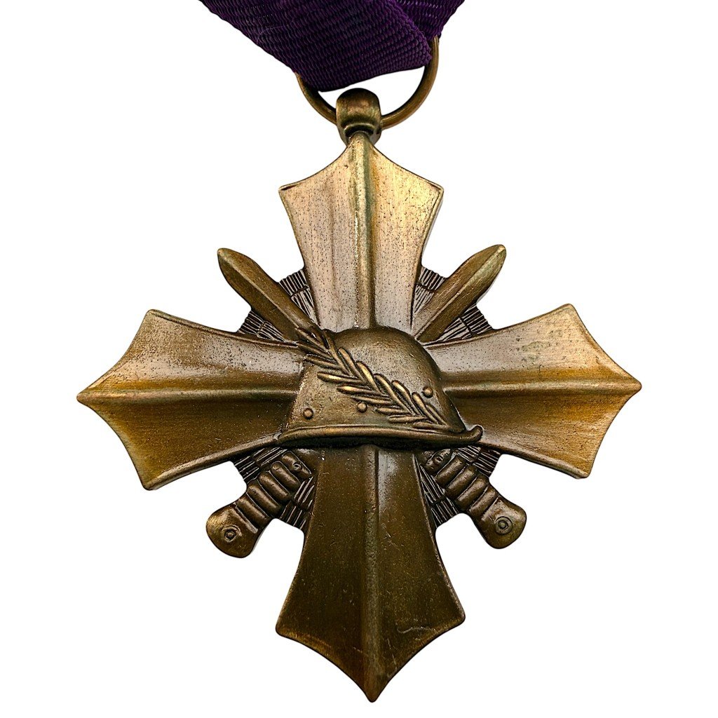 Original WWII Dutch army Mobilization War Cross — image 2