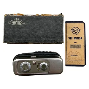 Original WWII VEF Minox Riga subminiature espionage camera