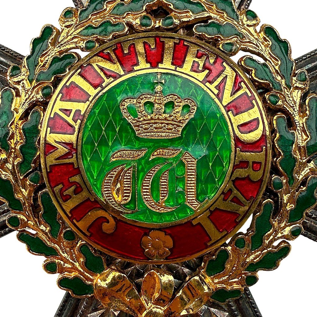 Original Luxembourg Order of the Oak Crown – Grand Officer breast star — image 2