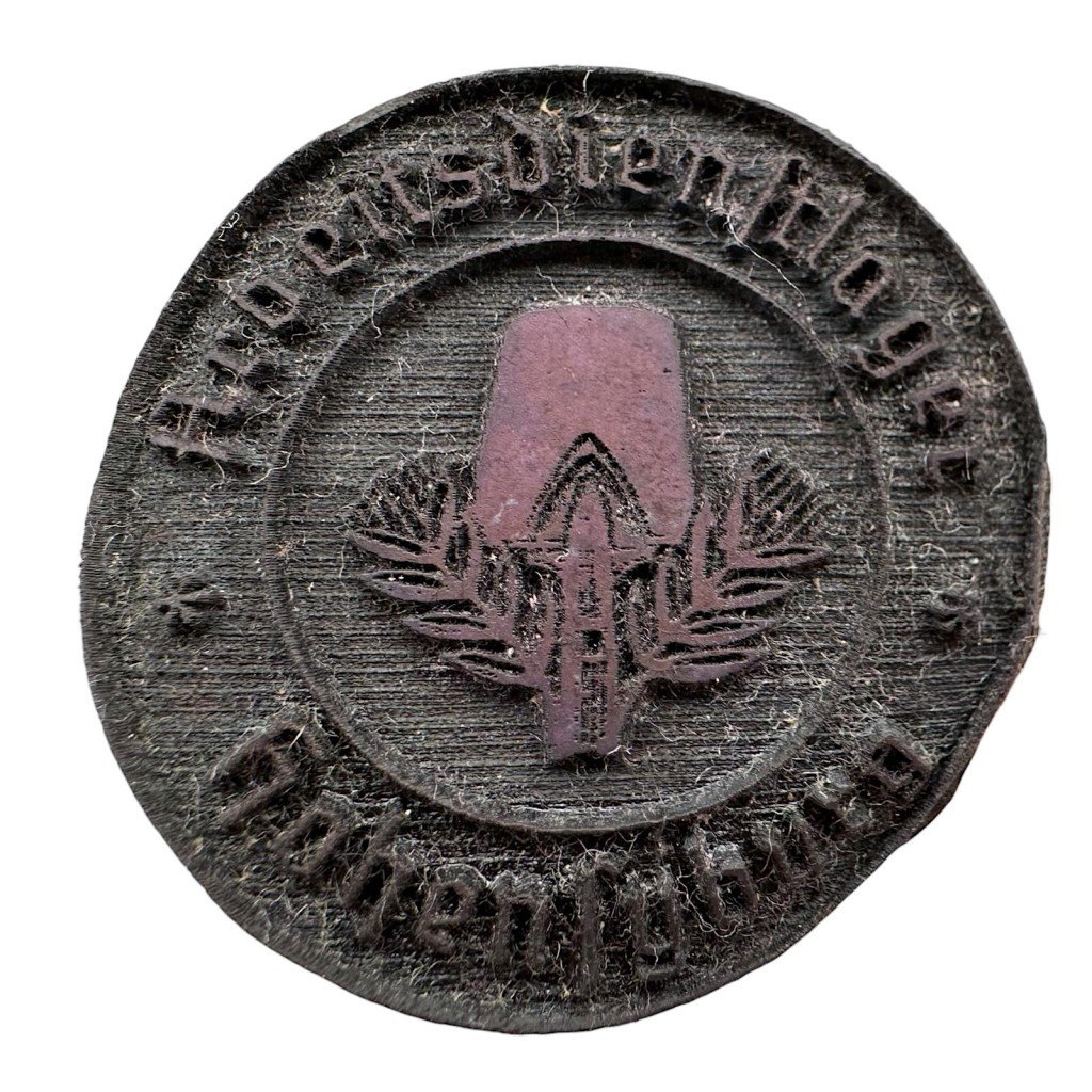 Original WWII German Freiwillige Arbeidsdienst stamp — image 2