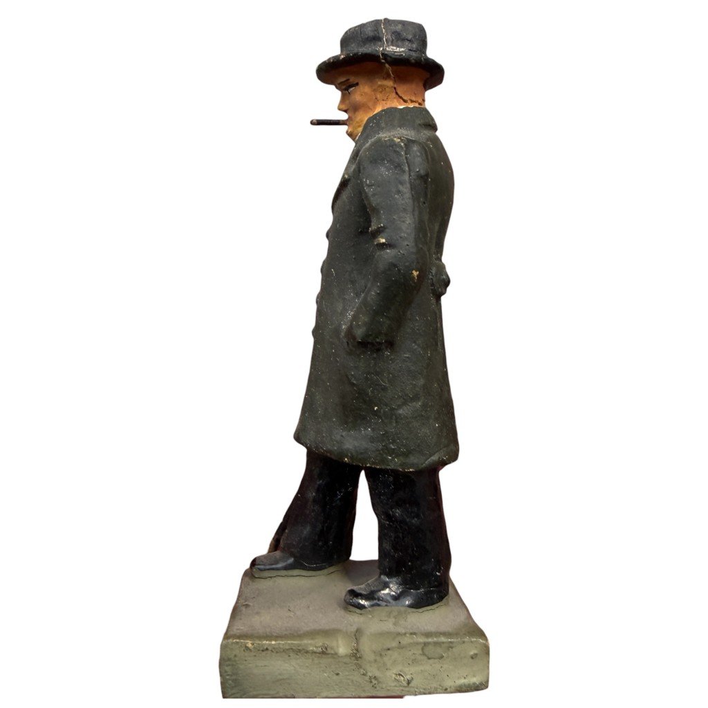 Original WWII Belgian Durso Winston Churchill toy — image 4