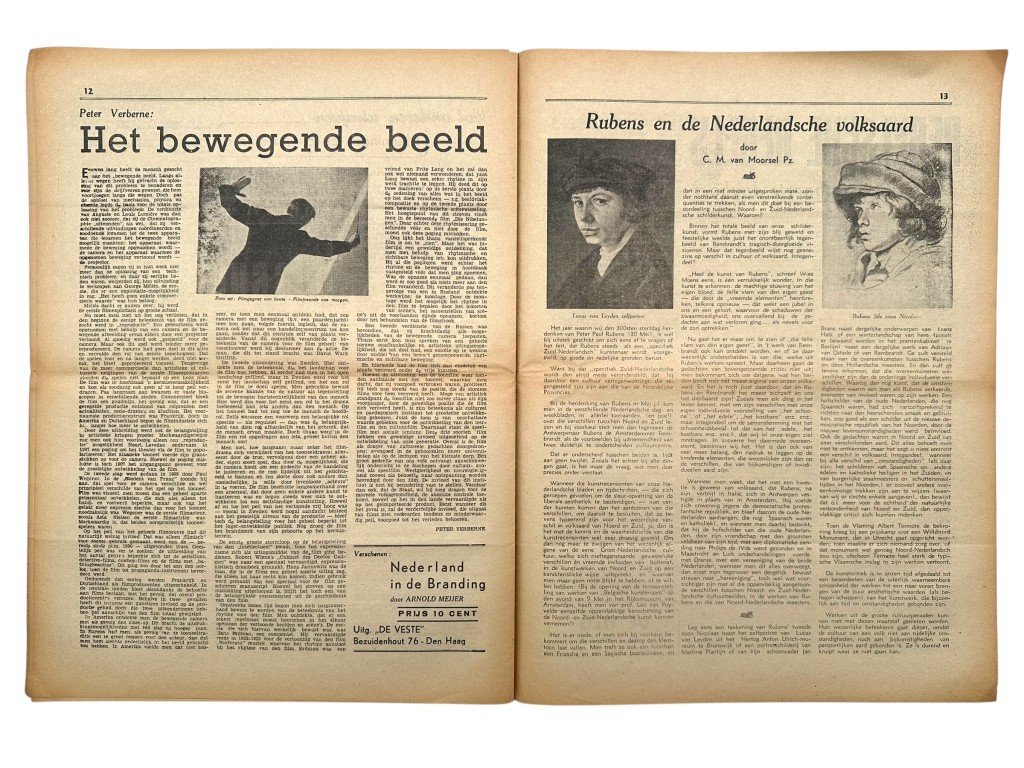 Original WWII Dutch Nationaal Front collaboration newspaper — image 7