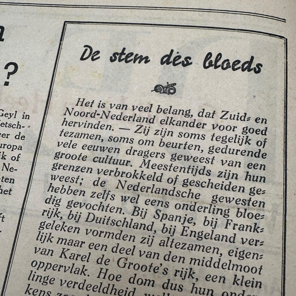 Original WWII Dutch Nationaal Front collaboration newspaper — image 9