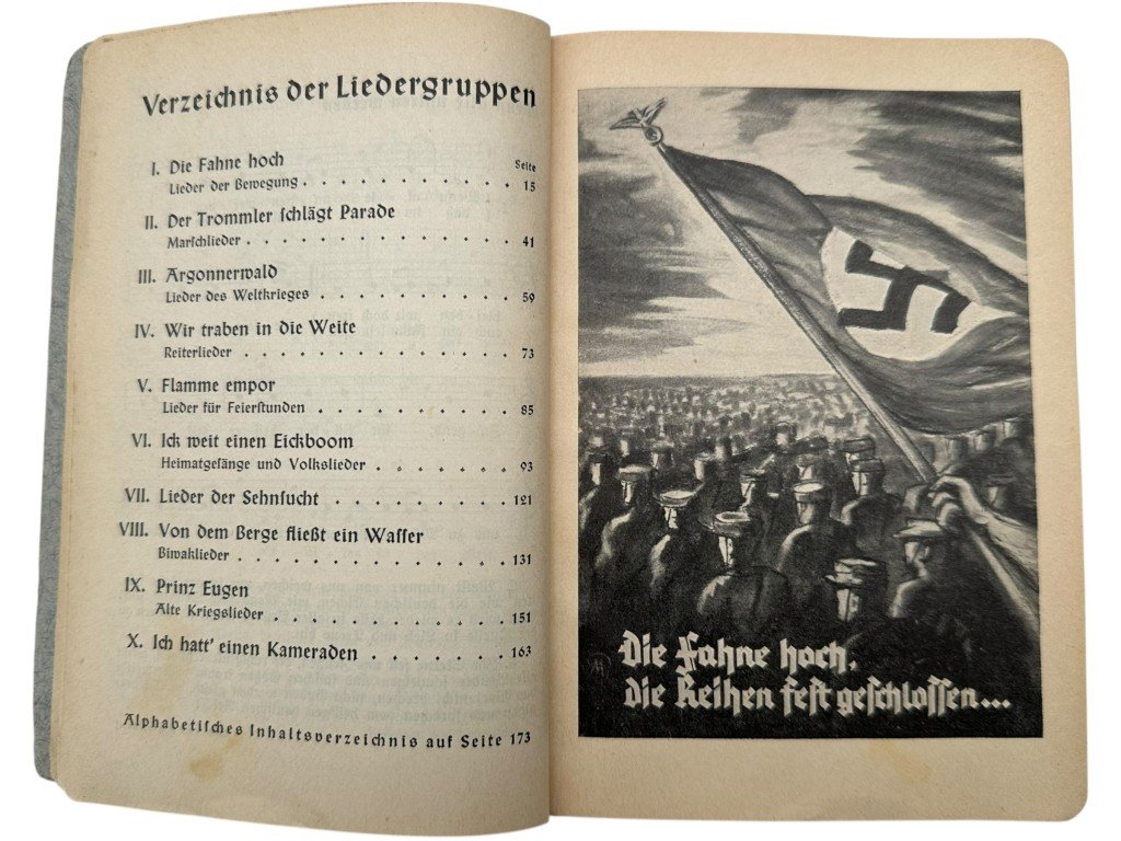 Original WWII German SS Liederbuch 'song booklet' — image 10