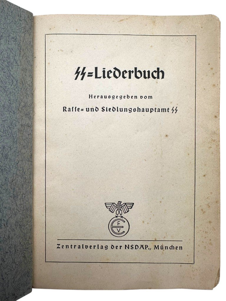 Original WWII German SS Liederbuch 'song booklet' — image 4