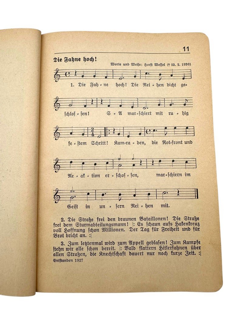 Original WWII German SS Liederbuch 'song booklet' — image 9
