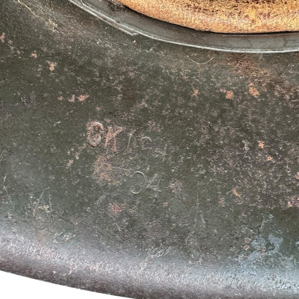 Original WWII German M42 helmet – CKL64 — image 8