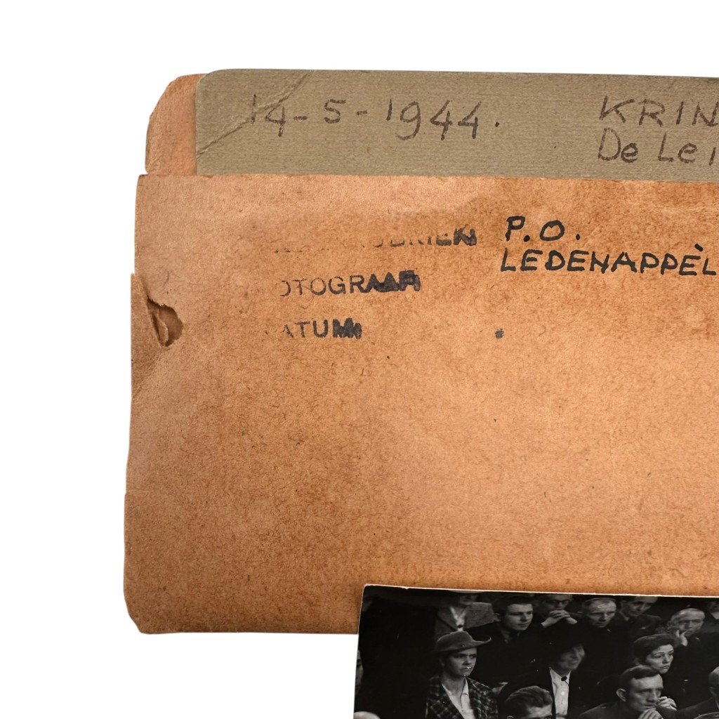 Original WWII Dutch NSB photo grouping Heerlen 1944 — image 2