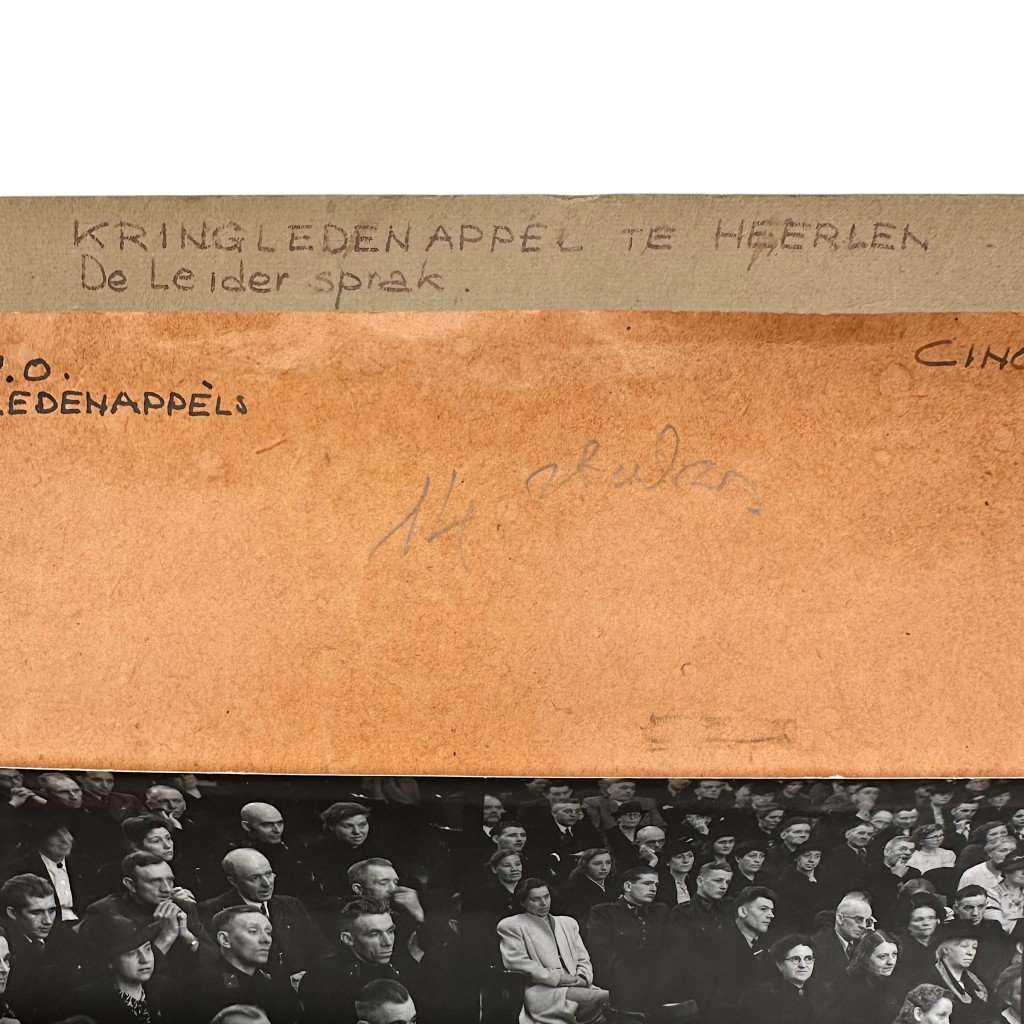 Original WWII Dutch NSB photo grouping Heerlen 1944 — image 3