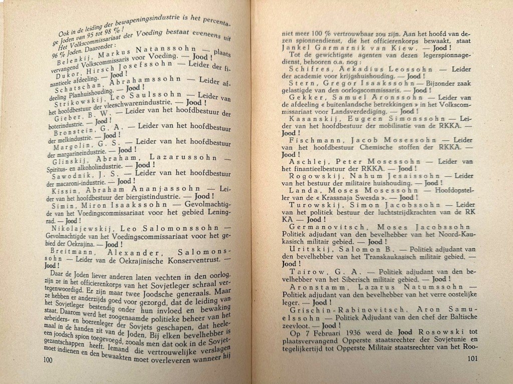 Original 1936 Flemish brochure 'Jodendom & Communisme zonder masker – Ward Hermans' — image 7