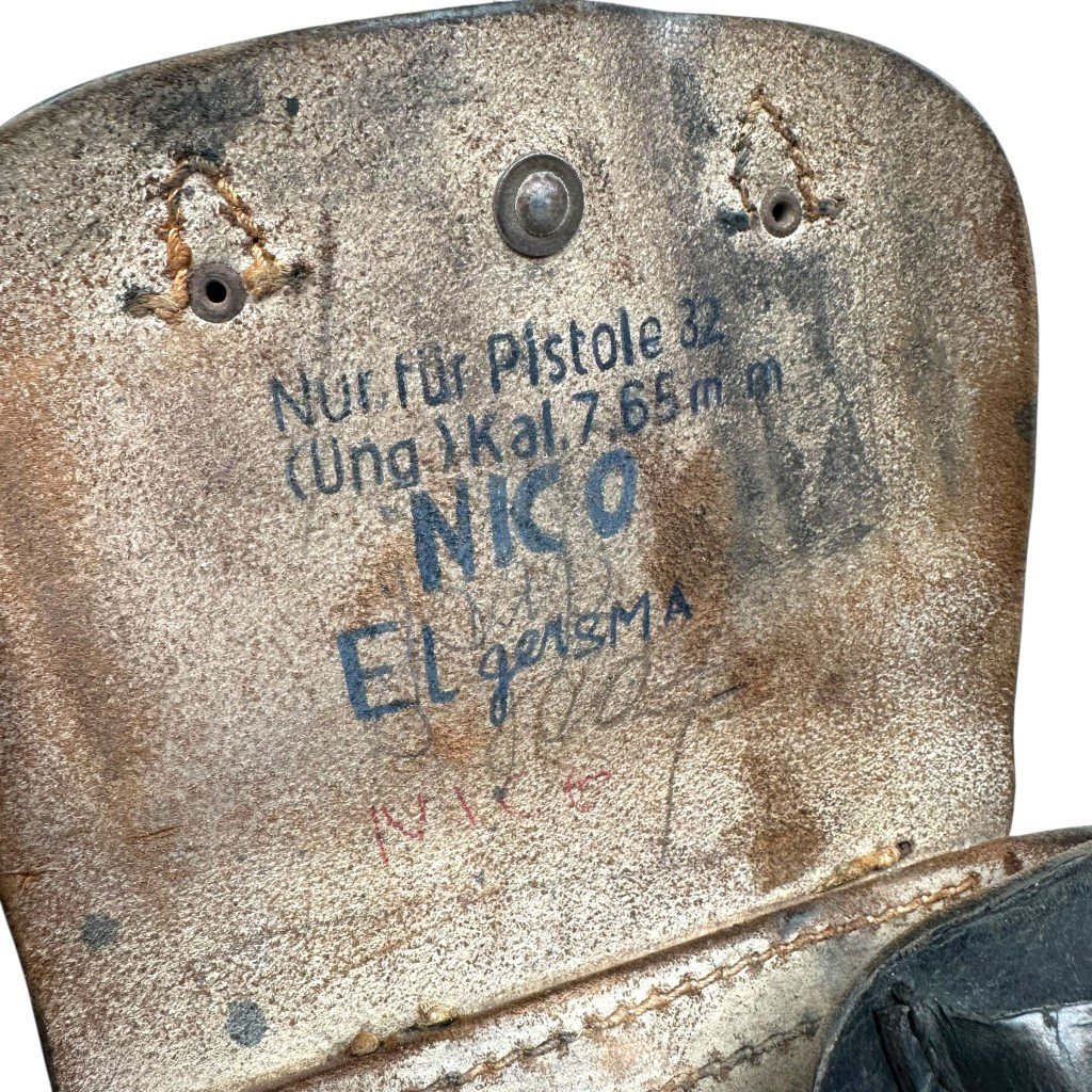 Original WWII German Luftwaffe 37M Femaru holster – cdc 43 — image 4