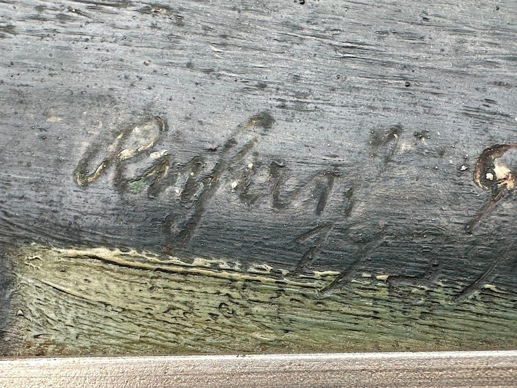 Original 1939 German NSRK painting by Richard Pfeiffer — image 5