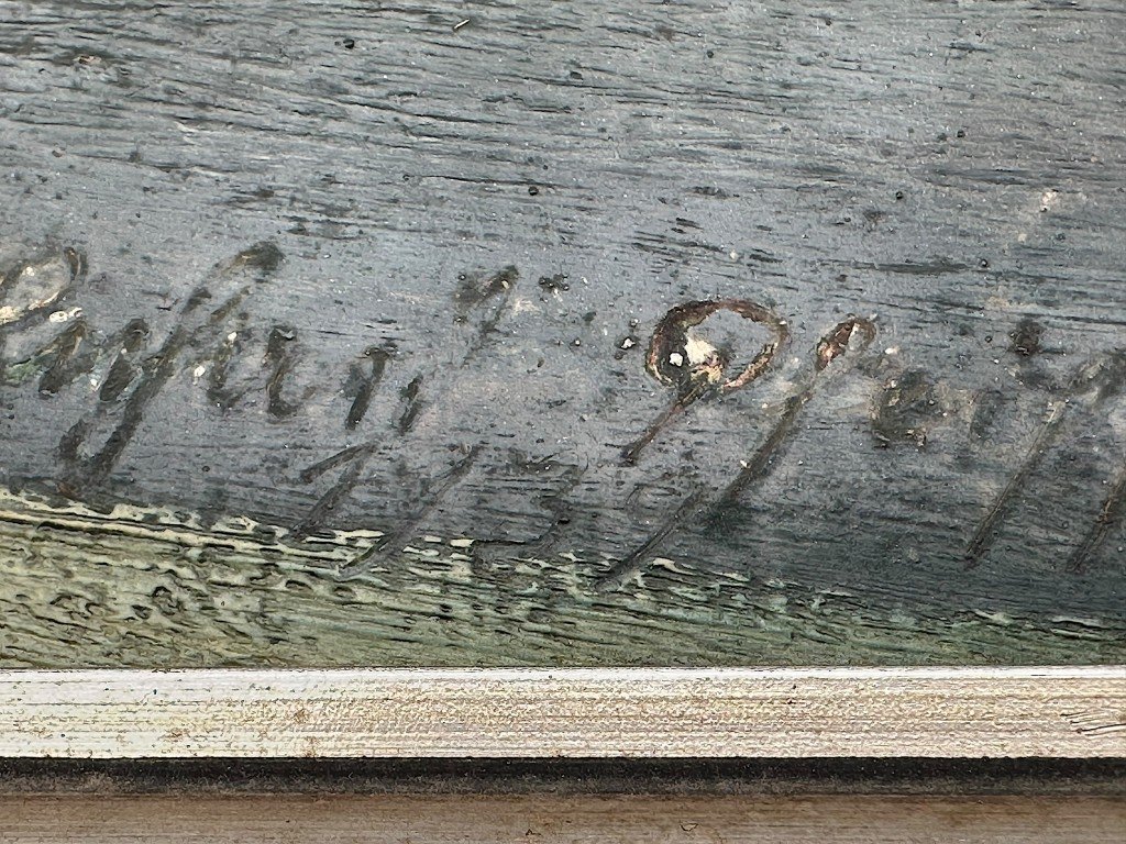 Original 1939 German NSRK painting by Richard Pfeiffer — image 6