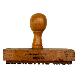 Original Pre 1940 Dutch army stamp Leeuwarden in Friesland