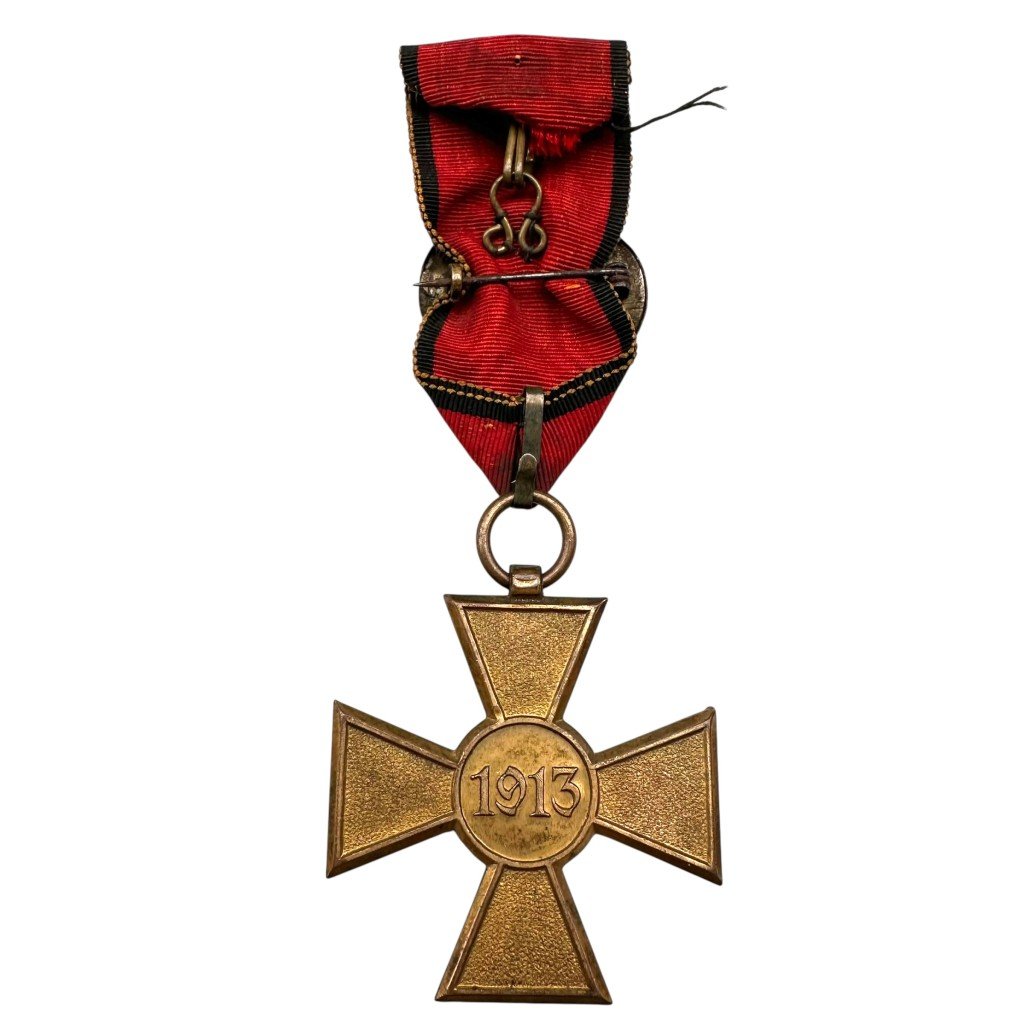 Original Serbian commemorative Balkans War Medal 1913 — image 3