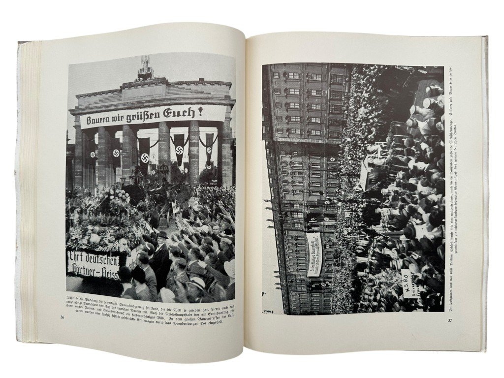 Original 1930s German NSDAP book 'Deutsches Ernte-Dankfest 1933' — image 12