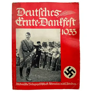 Original 1930s German NSDAP book 'Deutsches Ernte-Dankfest 1933'