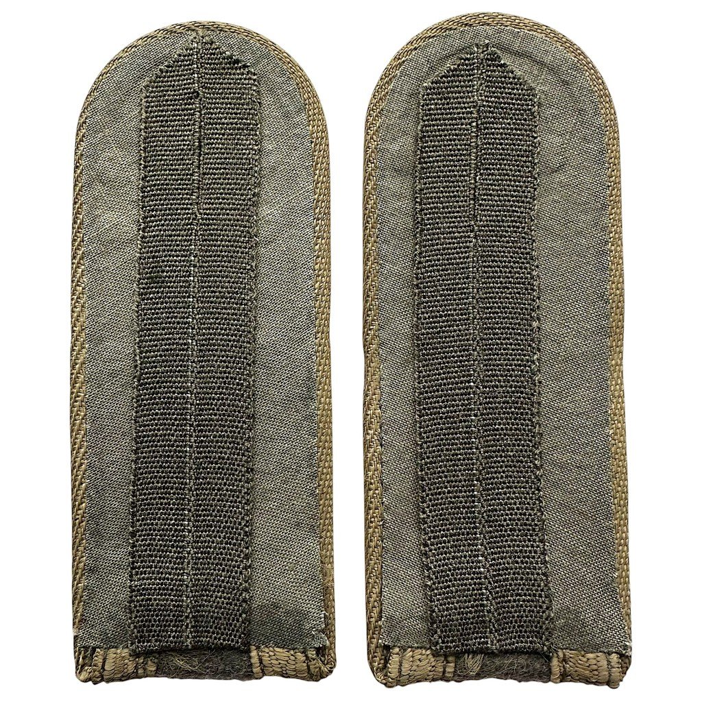 Original Cold War DDR era German NVA Unteroffizier Felddienst shoulder boards for combat uniform — image 2