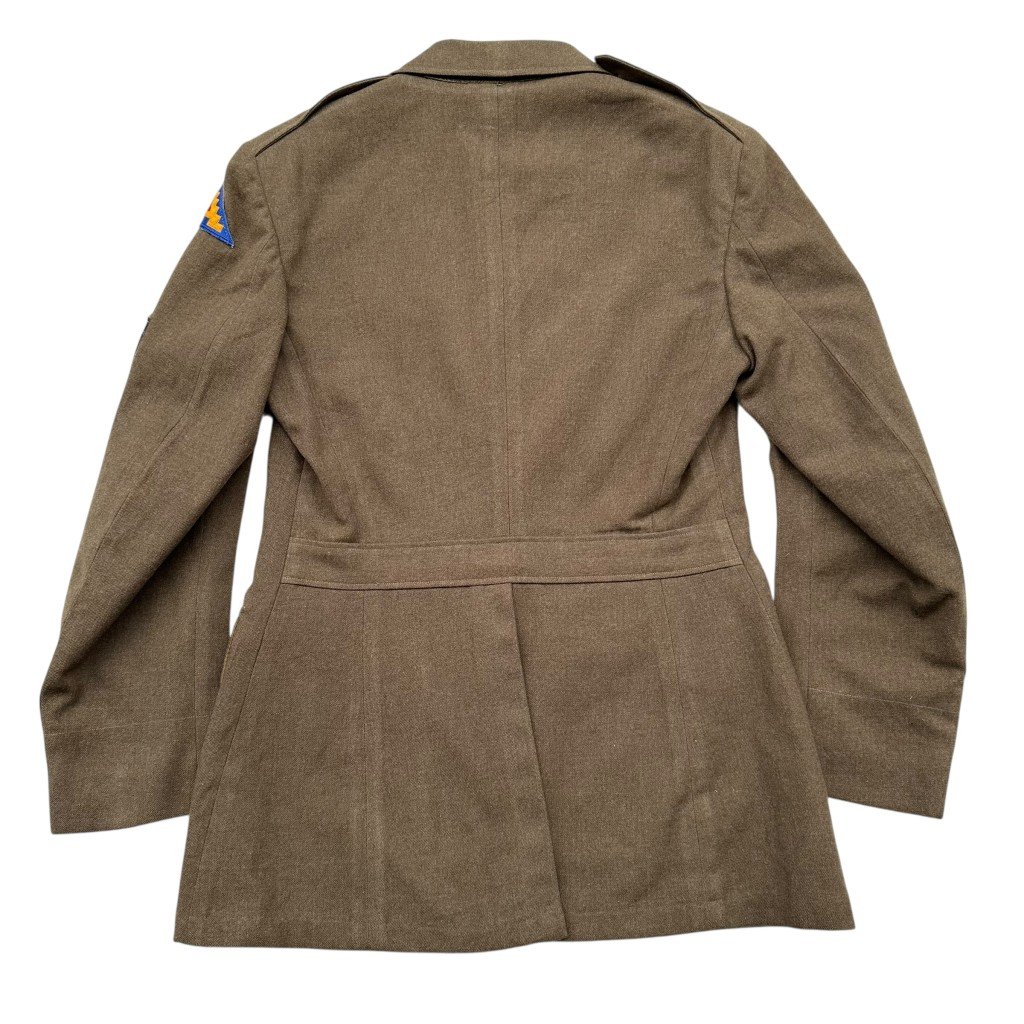 Original WWII US 7th army Class A Service Dress jacket — image 9