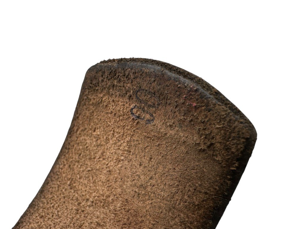 Original WWII German army leather belt — image 6